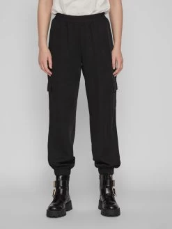 Vila Sweatpants Tapered Cargobroek PETRA Dames Zwart -Vila fbfbeddc48b5ef82180ce72f63a5238b