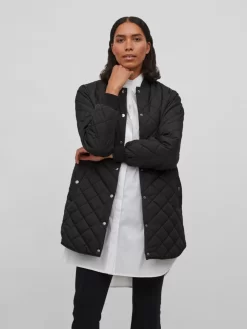 Vila Tussenjassen Tussenjas Dames Zwart -Vila fc2d6e18bc68f49e132fc28974d747ba scaled