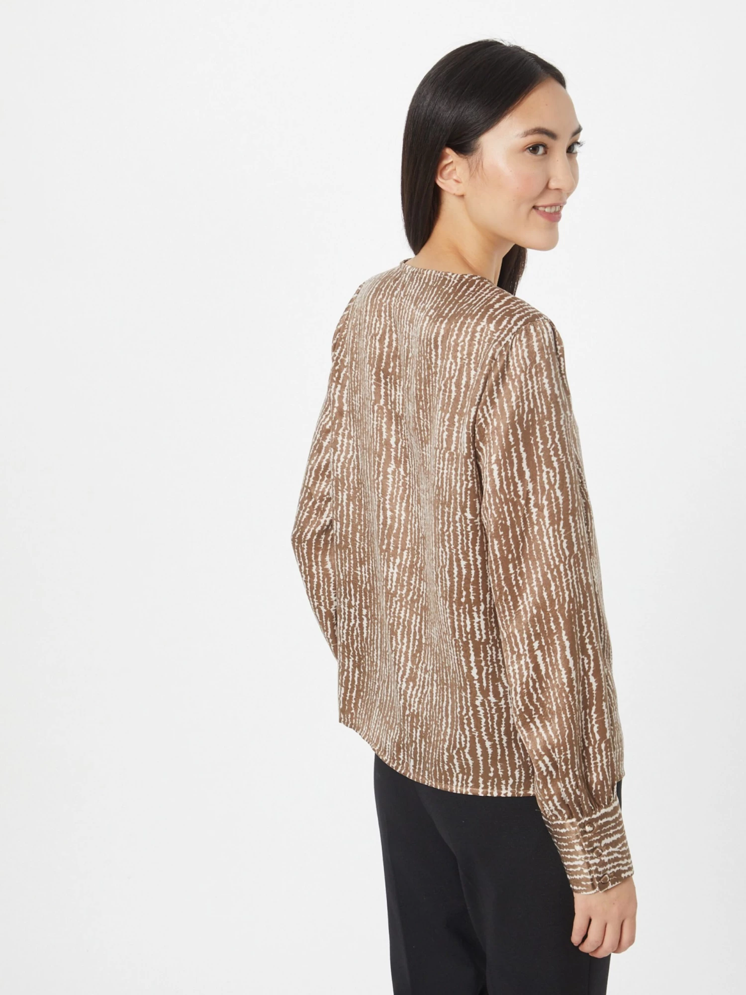 Vila Blouseshirts Blouse Sally Fia Dames Chamois 4 Vila Blouseshirts Blouse Sally Fia Dames Chamois - Afbeelding 4