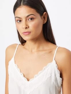 Vila Kanten Tops Top Estela Dames Wit -Vila fdb6756fe78dea4fed6f1b5de628d206