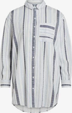 Vila Lange Blouses Blouse Etni Dames Wit