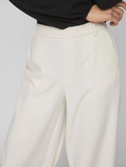 Vila Pantalons Loosefit Broek Dames Beige -Vila fe1f380c5d1fd652a6793a9394a6886b