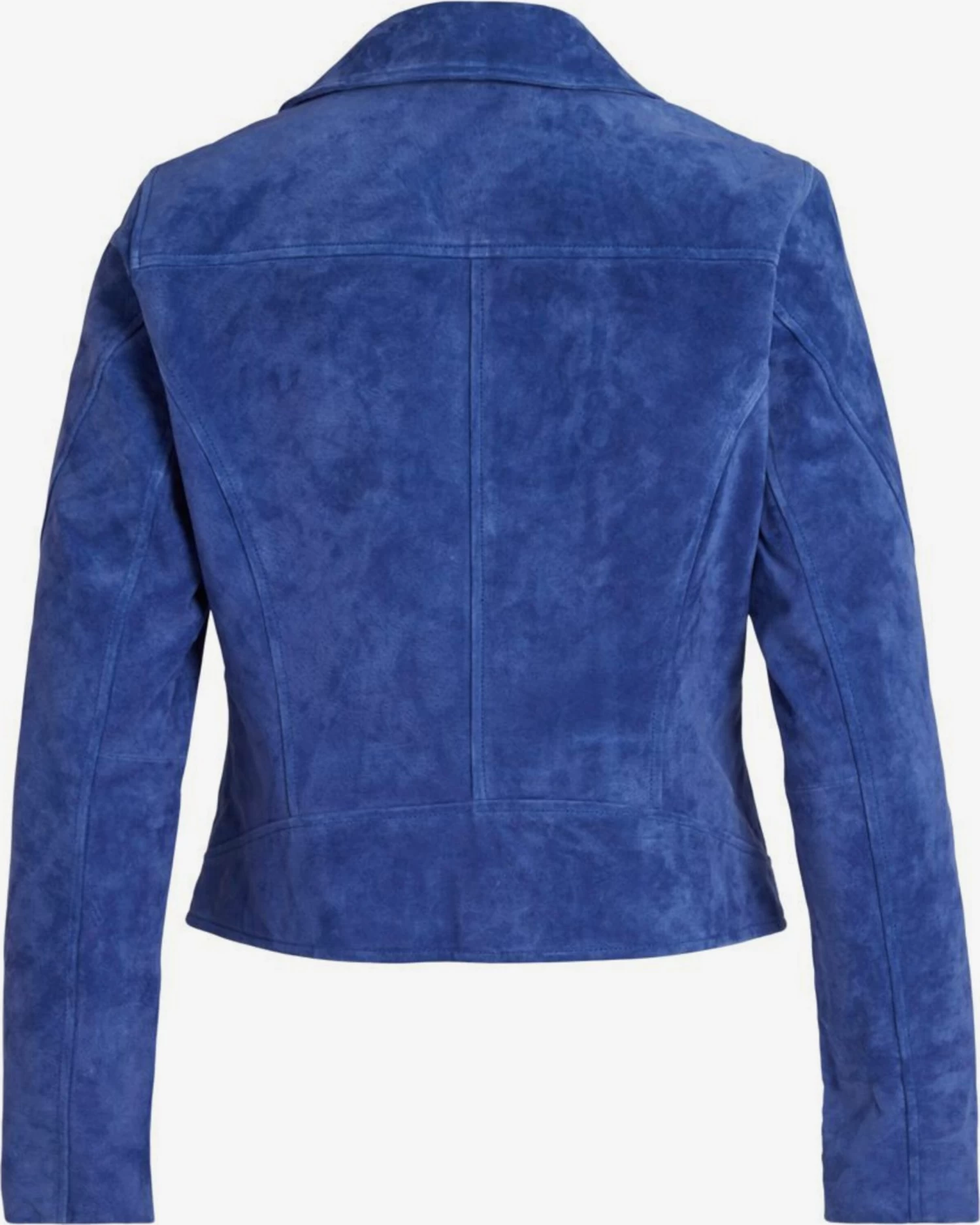 Vila Leren Jassen Tussenjas Dames Blauw 2 Vila Leren Jassen Tussenjas Dames Blauw - Afbeelding 2